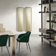 espejo de pared / contemporáneo / rectangular / ovalado