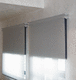 estor enrollable / para ventana / de tela / eléctrico