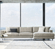 sofá modular / contemporáneo / de tejido / con reposabrazos