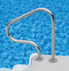 pasamano de acero inoxidable / para piscina