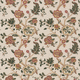 tela de tapicería / para cortinas / con motivos florales / de lino