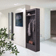 vestidor encastrable / contemporáneo / laminado / de HPL