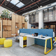 estación de trabajo / de pie / de 2 a 4 personas / contemporáneo