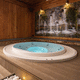 spa empotrable / redondo / para 5 personas / de exterior