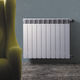 radiador de agua caliente / 0...500 w / contemporáneo / de aluminio