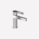 grifo monomando para lavabo / de repisa / de metal cromado / de baño