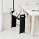 biblioteca baja / contemporánea / de MDF lacado / personalizable