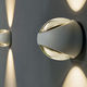 aplique contemporáneo / de exterior / de aluminio / de vidrio