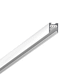 perfil de metal / rectangular / para barandilla / sistema de rail