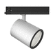iluminación de carril LED / redonda / de metal / para el sector profesional