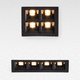 luminaria empotrable / LED / cuadrada / rectangular
