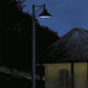 farola urbana / de jardín / contemporánea / de aluminio fundido