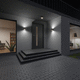 aplique contemporáneo / de interior / de aluminio / en cubo