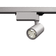 iluminación de carril LED / redonda / de metal / para el sector profesional