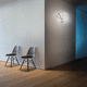 aplique de diseño original / de interior / de aluminio pintado / LED