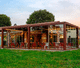 pérgola autoportante / adosada / de aluminio / de tejido