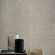 papel pintado contemporáneo / de fibras naturales / con motivos decorativos / aspecto tela