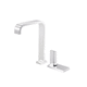 grifo monomando para lavabo / de repisa / de metal cromado / de níquel