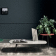 mesa de centro contemporánea / de MDF lacado / de mármol / con base metálica