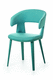 silla contemporánea / de interior / de tejido / de fresno
