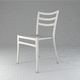 silla de restaurante contemporánea / de polipropileno / apilable