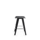 taburete de bar contemporáneo / de contrachapado / con base de madera maciza / con 4 patas