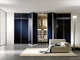 armario contemporáneo / de madera / con puertas plegables