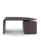 secreter contemporáneo / de chapa de madera / de MDF lacado / de cuero