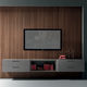 mueble TV contemporáneo / de nogal / modular / lowboards