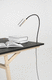 lámpara de mesa / de aluminio / contemporánea / con cable