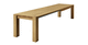 mesa contemporánea / de madera / rectangular / extensible