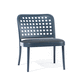 sillón contemporáneo / de tejido / de cuero / de haya