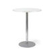 mesa alta contemporánea / de material laminado / redonda / cuadrada