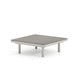mesa de centro contemporánea / de cerámica / de HPL / con base de aluminio pintado