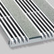 alfombra de entrada para el sector profesional / de acero inoxidable / con perfil