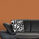 pintura decorativa / interior / para muro / naranja