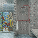 mosaico de interior / de baño / de pared / de cerámica