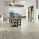 suelo laminado de madera / flotante / aspecto madera / para uso residencial