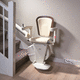 silla salvaescaleras de interior / residencial / motorizada / giratoria