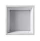 luminaria empotrable de pared / LED / cuadrada / IP54