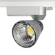 iluminación de carril LED / redonda / de metal / para el sector profesional