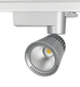 iluminación de carril LED / redonda / de metal / para el sector profesional
