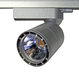 iluminación de carril LED / redonda / de metal / para el sector profesional