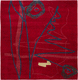alfombra contemporánea / con motivos decorativos / de lana / de seda
