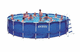 piscina tubular / de exterior / sobre suelo / de poliéster