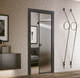 puerta de interior / de MDF / de aluminio / abatible