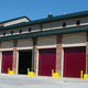 puerta industrial enrollable / de acero / de acero inoxidable / automática