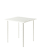 mesa de diseño / de acero inoxidable / con base de acero inoxidable / rectangular