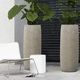 jardinera de composite / redonda / contemporánea / para el sector profesional