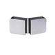 pinza para vidrio de acero inoxidable / para interiores / para interior